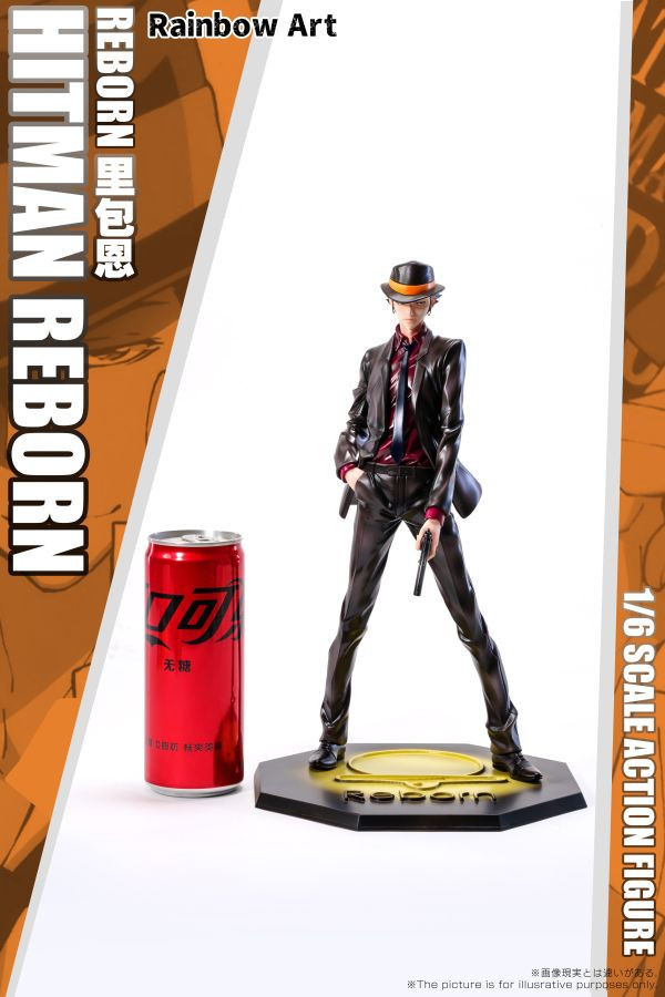 【預購】Rainbow Art > 家庭教師HITMAN REBORN! > 1/6&1/20 彩虹之子成年版系列 里包恩 (雙比例) (多版本) 家庭教師,里包恩,GK,玩具,收藏,擺件