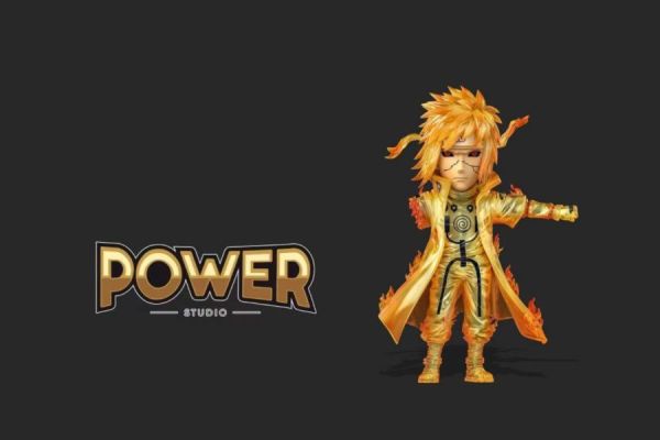 【補款】Power-Studio>火影忍者>波風水門 ＆ 漩渦鳴人 火影忍者,NARUTO,漩渦鳴人,波風水門,GK,玩具,模型,雕像,共鳴