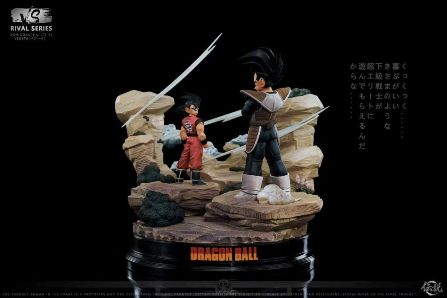 【預購】傳說工作室 > 七龍珠 > 宿命對決-孫悟空VS貝吉塔 (雙比例) 傳說工作室,七龍珠,孫悟空,貝吉塔,GK,玩具,收藏,擺件,模型,公仔,人偶,手辦,動漫