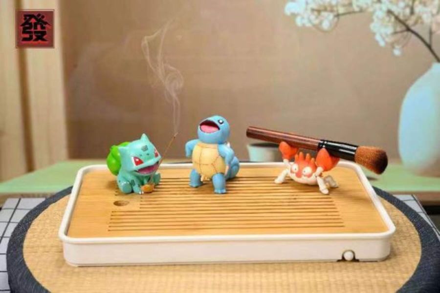 【預購】發-Studios>寶可夢>茶寵三件套 寶可夢,Pokemon,Pokémon,茶寵,GK,玩具,模型,雕像,擺飾,收藏,共鳴