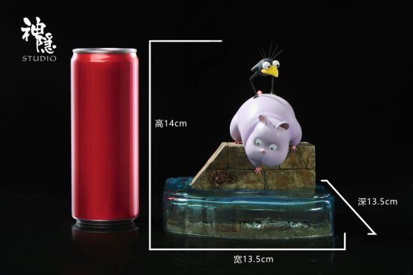 【補款】神隱工作室 > 宮崎駿 > 神隱少女 遇見系列 坊寶寶的初次旅行 宮崎駿,坊寶寶,GK,玩具,模型,雕像,共鳴