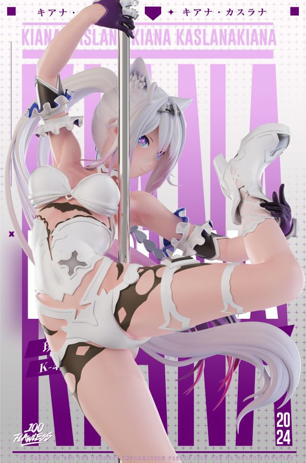 【預購】Flawless studio > 崩壞3 > 1/6 & 1/4 琪亞娜終焉之律者 鋼管舞 碧藍航線,妖萌萌 ,七省 ,GK,玩具,模型,雕像,共鳴