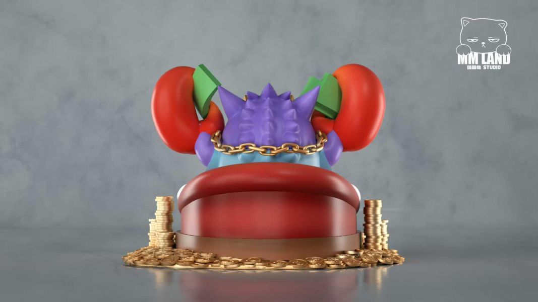 【預購】MMLAND喵喵島 > 寶可夢 & 海綿寶寶 > 有鉗花耿鬼 耿鬼cos蟹老闆 (雙版本) MMLAND喵喵島,寶可夢,海綿寶寶,耿鬼,蟹老闆,GK,玩具,收藏,擺件,模型,公仔,人偶,手辦,動漫