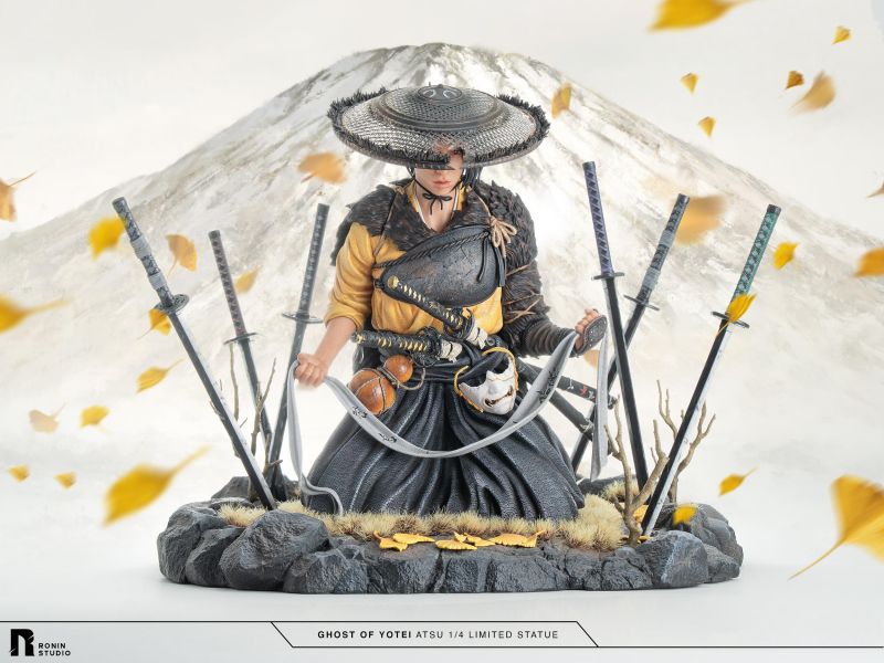 【預購】Ronin浪人社 > 羊蹄山戰鬼 > 1/4 怨靈阿篤 狂風工作室,寫意,海賊王,白胡子,GK,玩具,收藏,擺件,模型,公仔,人偶,手辦,動漫