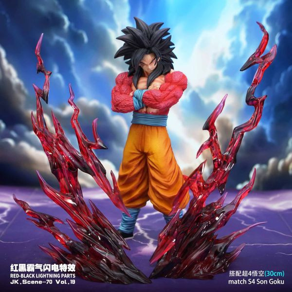 【預購】JacksDo>原創>紅髮特效配件 紅黑霸氣閃電 終末的女武神,秦始皇嬴政,GK,玩具,模型,雕像,擺飾,收藏,共鳴