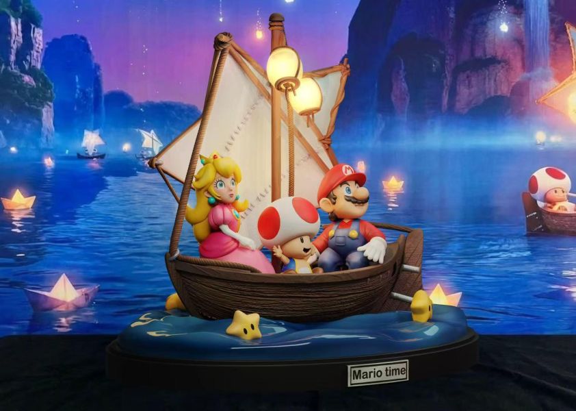 【預購】潮社工作室 > 任天堂 > 星空瑪利歐 潮社工作室,任天堂,瑪利歐,GK,玩具,收藏,擺件,模型,公仔,人偶,手辦,動漫