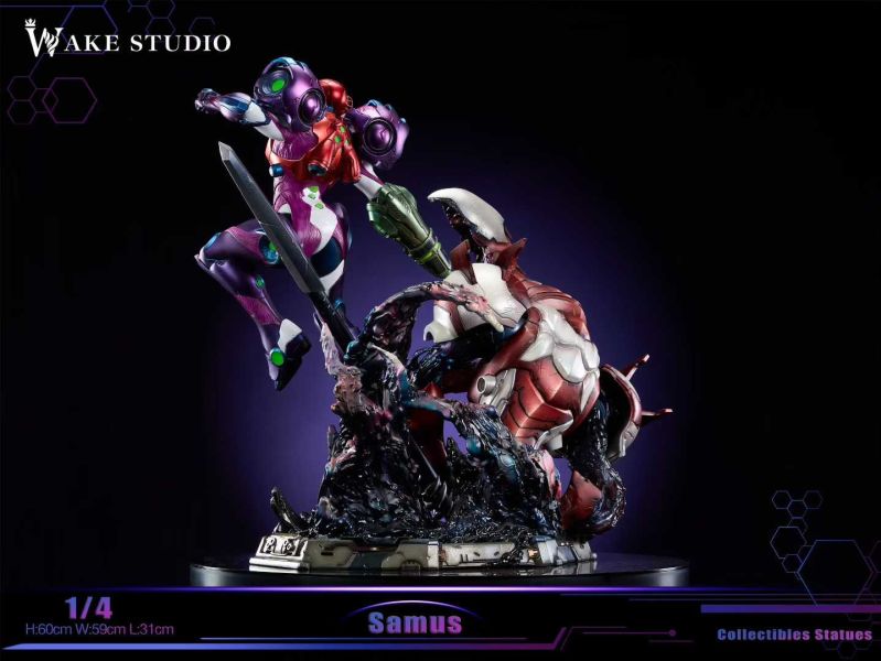 【預購】Wake-Studio > 銀河戰士 > 1/4 薩姆斯‧亞蘭 銀河戰士,薩姆斯‧亞蘭,GK,玩具,模型,雕像,共鳴