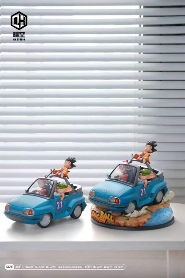 【預購】QK-studio > 七龍珠 > 桌面比例 藍色小車車 小孫悟空 (雙版本) Arcobaleno,家庭教師,澤田綱吉,GK,玩具,收藏,擺件,模型,公仔,人偶,手辦,動漫