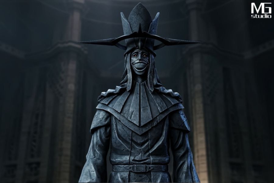 【預購】MG-Studio>我獨自升級>站姿石像BOSS 怪博士與機器娃娃,阿拉蕾,GK,玩具,模型,雕像,擺飾,收藏,共鳴