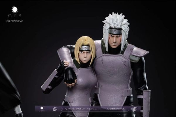 【售罄-代購/追加服務請洽客服】Gps-studio X 火影忍者 1/6 傳說中的三忍 名場面系列 