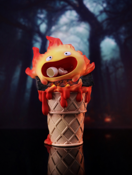 【售罄-代購/追加服務請洽客服】龍喵工作室 X 宮崎駿 冰淇淋第三款 卡西法冰淇淋 七龍珠,Dragonball,貝吉特,達爾,超級賽亞人,賽亞人,GK,玩具,模型,雕像,共鳴