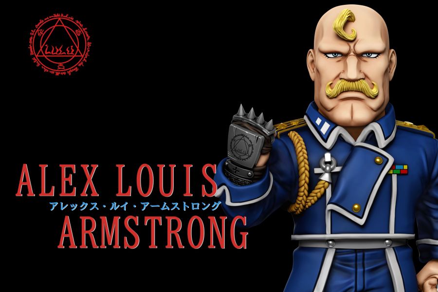 【預購】A+研究所 > 鋼之鍊金術師 > 艾瑞克斯·路易·阿姆斯特朗 A+研究所,鋼之鍊金術師,艾瑞克斯·路易·阿姆斯特朗,GK,玩具,收藏,擺件,模型,公仔,人偶,手辦,動漫