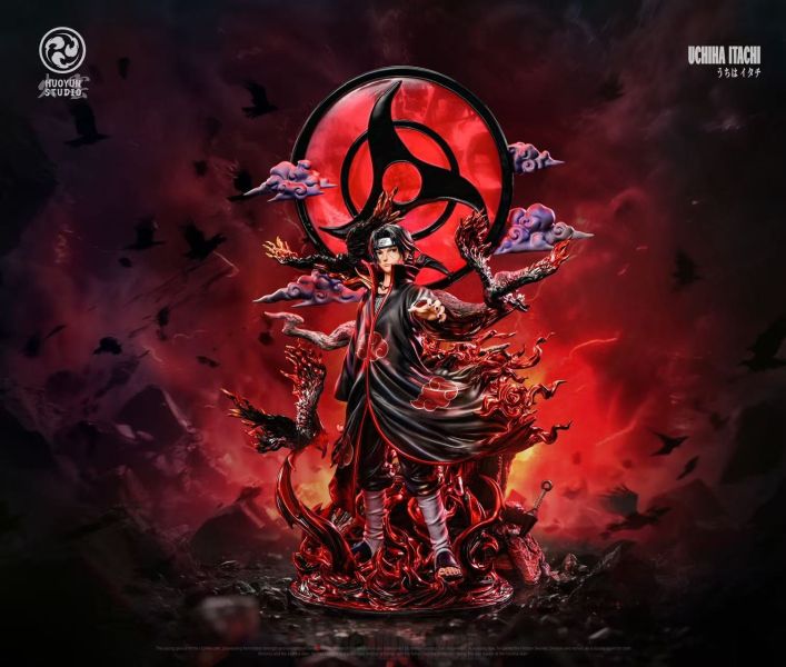 【預購】HuoYun(火雲)-Studio > 火影忍者 > 1/6 第一彈 萬花筒幻術 宇智波鼬 POPO,鏈鋸人,蕾潔,GK,玩具,收藏,擺件,模型,公人偶,手辦,動漫