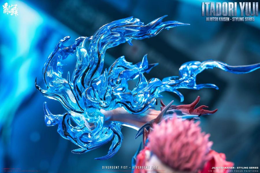 【預購】亂舞工作室 > 咒術迴戰 > 1/6 水墨破碎風咒術系列第三彈 黑閃虎杖 萌造局,Fate,克洛伊,GK,玩具,收藏,擺件,模型,公仔,人偶,手辦,動漫