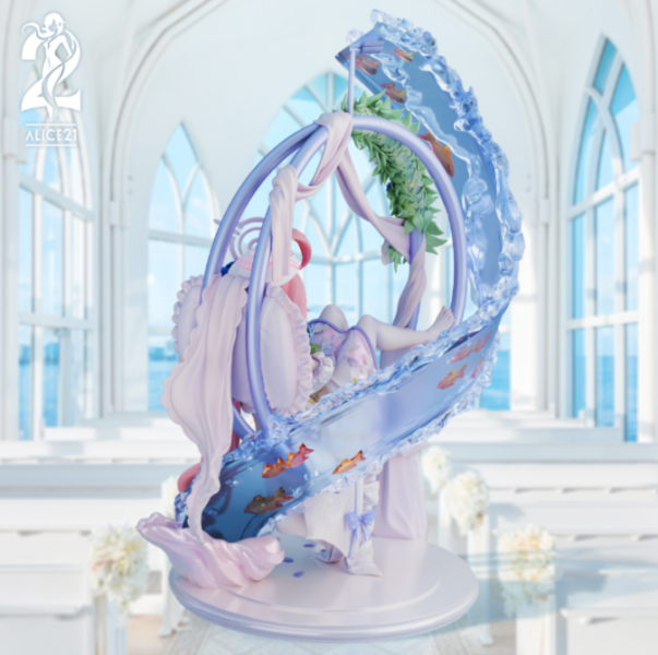 【預購】Alice21 & icepuli>蔚藍檔案>1/6 BA純白誓約 花海誓約·星野 蔚藍檔案,花海誓約星野,BA純白誓約,GK,玩具,模型,雕像,擺飾,收藏,共鳴