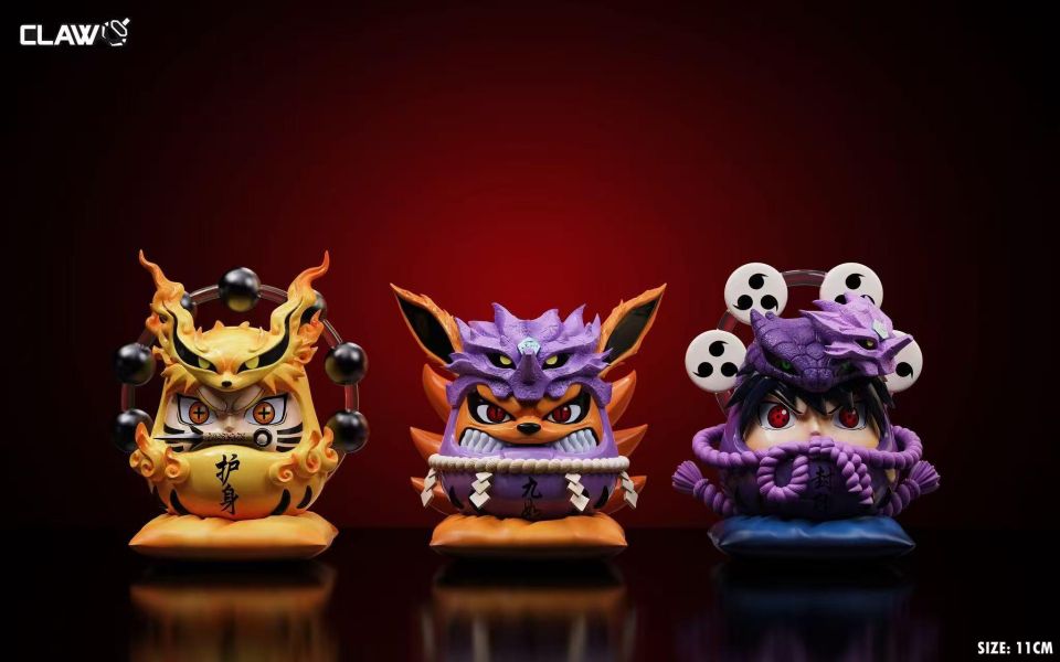 【預購】Claw爪爪 > 火影忍者 & 任天堂 > 鳴佐羈絆 達摩降臨 (雙版本) Claw爪爪,火影忍者,任天堂,鳴人,佐助,GK,玩具,收藏,擺件,模型,公仔,人偶,手辦,動漫