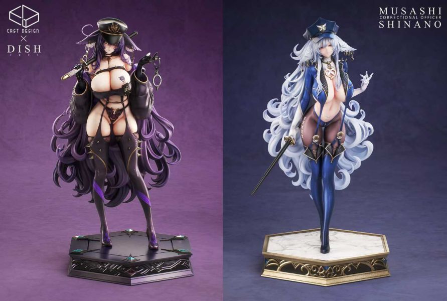 【預購】Cast Design & Dish > 碧藍航線 > 1/4&1/6 原畫設計實體化聯名系列 至臻大師 雙警姐妹花 信濃 (雙尺寸) 碧藍航線,信濃,GK,玩具,模型,雕像,共鳴