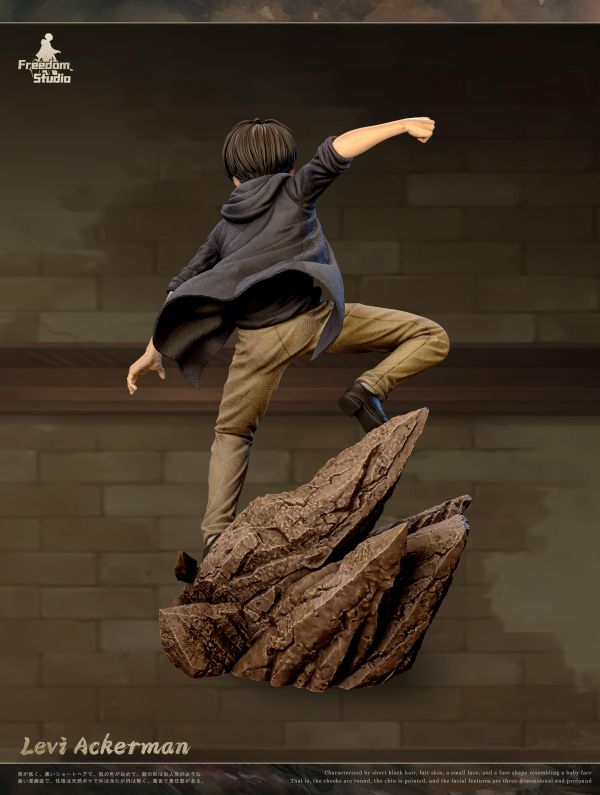【預購】Freedom-Studio > 進擊的巨人 > 童年系列第六彈 里維·阿卡曼 Freedom-Studio,進擊的巨人,里維·阿卡曼,GK,玩具,收藏,擺件,模型,公仔,人偶,手辦,動漫
