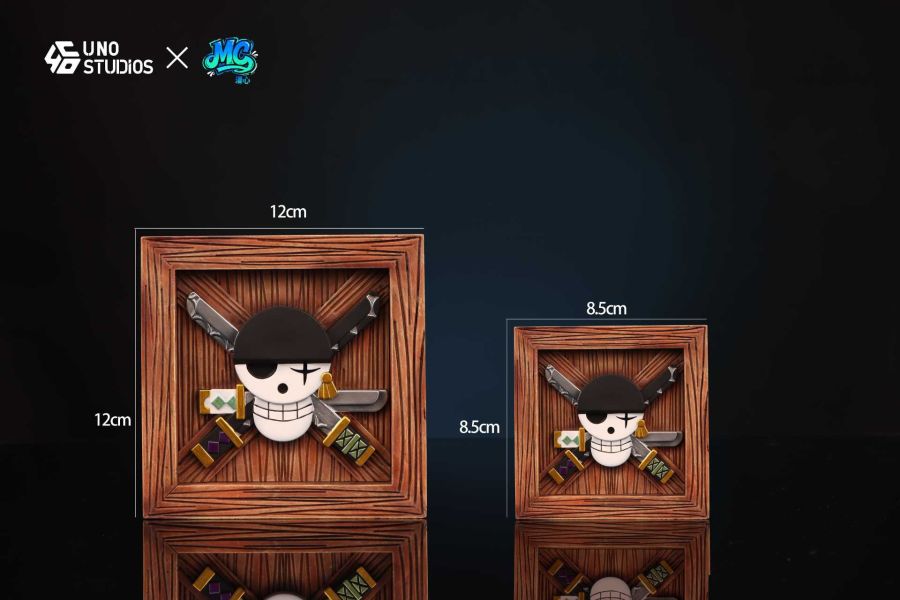 【預購】UNO工作室 & MX漫心 > 海賊王 > 索隆標志大號&小號木箱 (雙比例) UNO工作室,MX漫心,海賊王,索隆,GK,玩具,收藏,擺件,模型,公仔,人偶,手辦,動漫