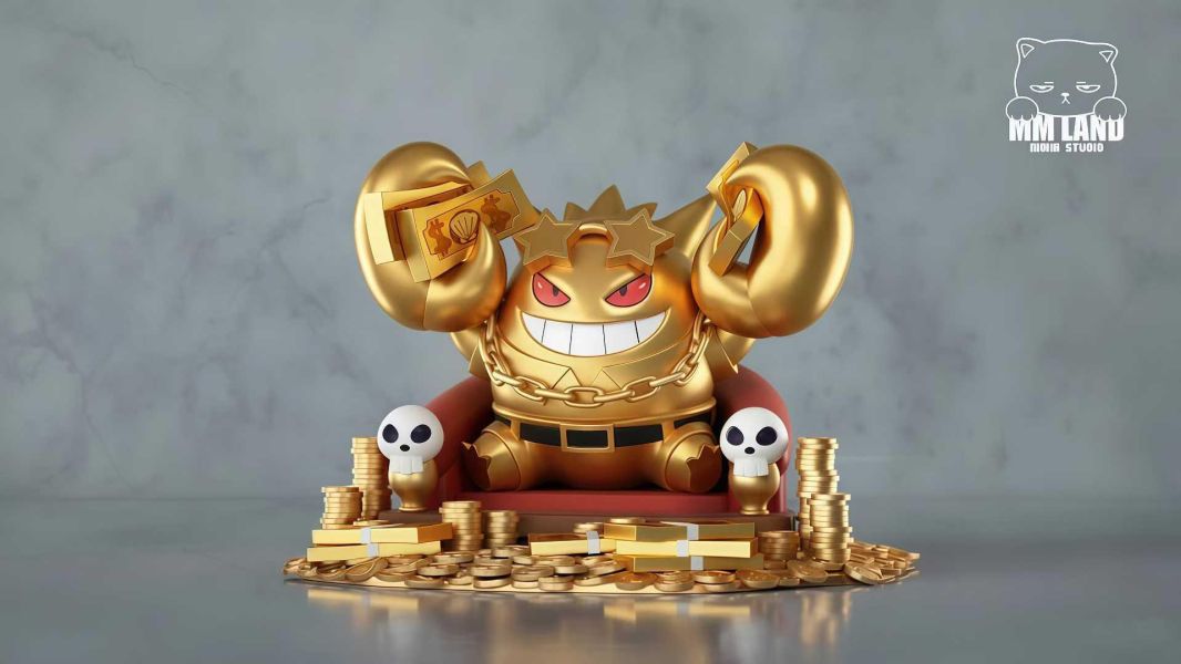 【預購】MMLAND喵喵島 > 寶可夢 & 海綿寶寶 > 有鉗花耿鬼 耿鬼cos蟹老闆 (雙版本) MMLAND喵喵島,寶可夢,海綿寶寶,耿鬼,蟹老闆,GK,玩具,收藏,擺件,模型,公仔,人偶,手辦,動漫