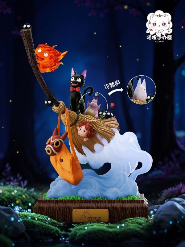 【預購】喵哩手辦屋 > 宮崎駿 > 全明星魔法掃帚 吉卜力同行 喵哩手辦屋,宮崎駿,GK,玩具,收藏,擺件,模型,公仔,人偶,手辦,動漫