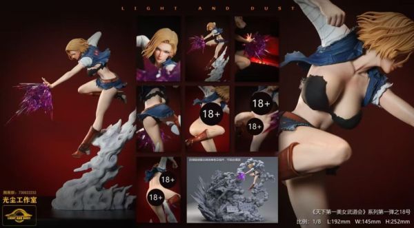 【售罄-代購/追加服務請洽客服】光塵工作室 X 七龍珠 1/8 天下第一美女武道會第一彈 人造人18號 七龍珠,人造人18號,孫悟空,光塵工作室,天下第一美女武道會,GK,玩具,雕像,擺件,收藏