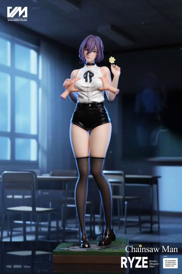 【售罄-代購/追加服務請洽客服】Venus Mint工作室 > 鏈鋸人 > 1/4 瑪奇瑪&蕾潔 (雙版本) VM工作室,鏈鋸人,瑪奇瑪,蕾潔,GK,玩具,收藏,擺件,模型,公仔,人偶,手辦,動漫