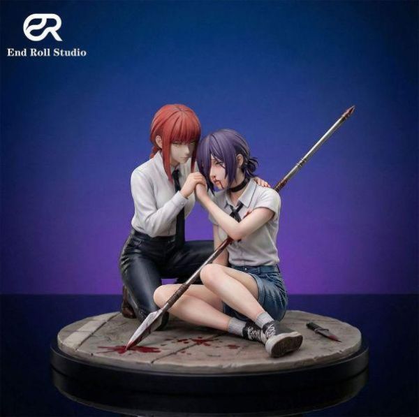 【補款】End Roll > 鏈鋸人 > 1/7 瑪奇瑪&蕾潔 End Roll,鏈鋸人,瑪奇瑪,蕾潔,GK,玩具,收藏,擺件,模型,公仔,人偶,手辦,動漫