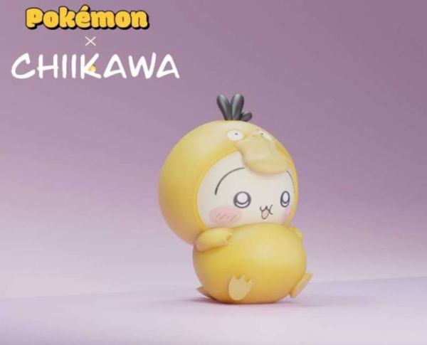 【預購】潮社工作室>寶可夢 & 吉伊卡哇>烏薩奇可達鴨 寶可夢,Pokemon,吉伊卡哇,烏薩奇可達鴨,GK,玩具,模型,雕像,擺飾,收藏,共鳴