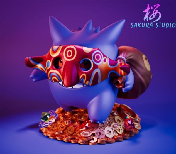 【預購】SAKURA櫻>寶可夢>睡著來錢第五彈 收手吧！耿鬼！ 怪博士與機器娃娃,阿拉蕾,GK,玩具,模型,雕像,擺飾,收藏,共鳴