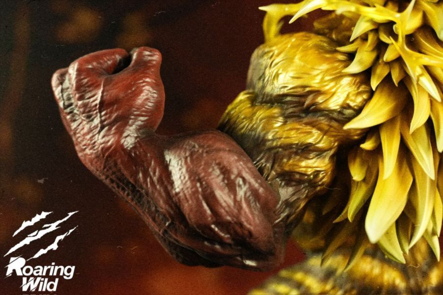 【預購】Roaring Wild>魔物獵人>金獅子拉加恩 怪博士與機器娃娃,阿拉蕾,GK,玩具,模型,雕像,擺飾,收藏,共鳴
