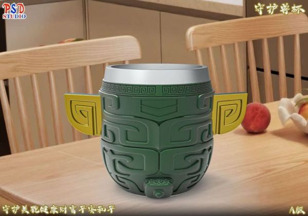【預購】PSD-Studio>哪吒>乾杯系列 守護獸杯(雙版本) 怪博士與機器娃娃,阿拉蕾,GK,玩具,模型,雕像,擺飾,收藏,共鳴