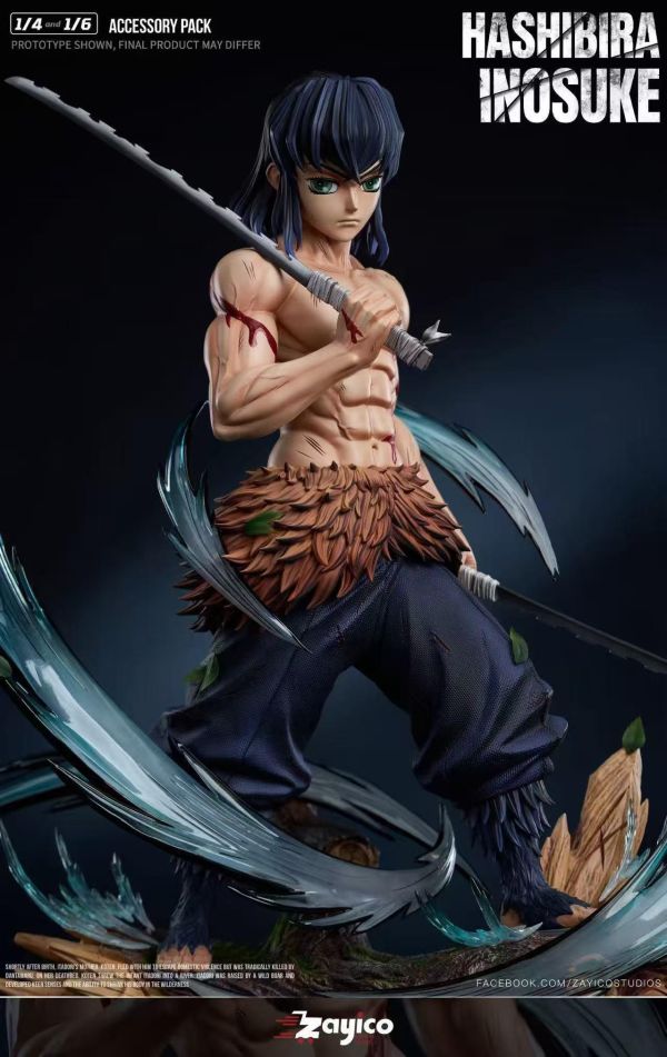 【預購】Zayico-Studio > 鬼滅之刃 > 1/6 & 1/4 海外私定 嘴平伊之助 Fiend Studio,鬼滅之刃,山之王,嘴平伊之助,GK,玩具,收藏,擺件,模型,公仔,人偶,手辦,動漫