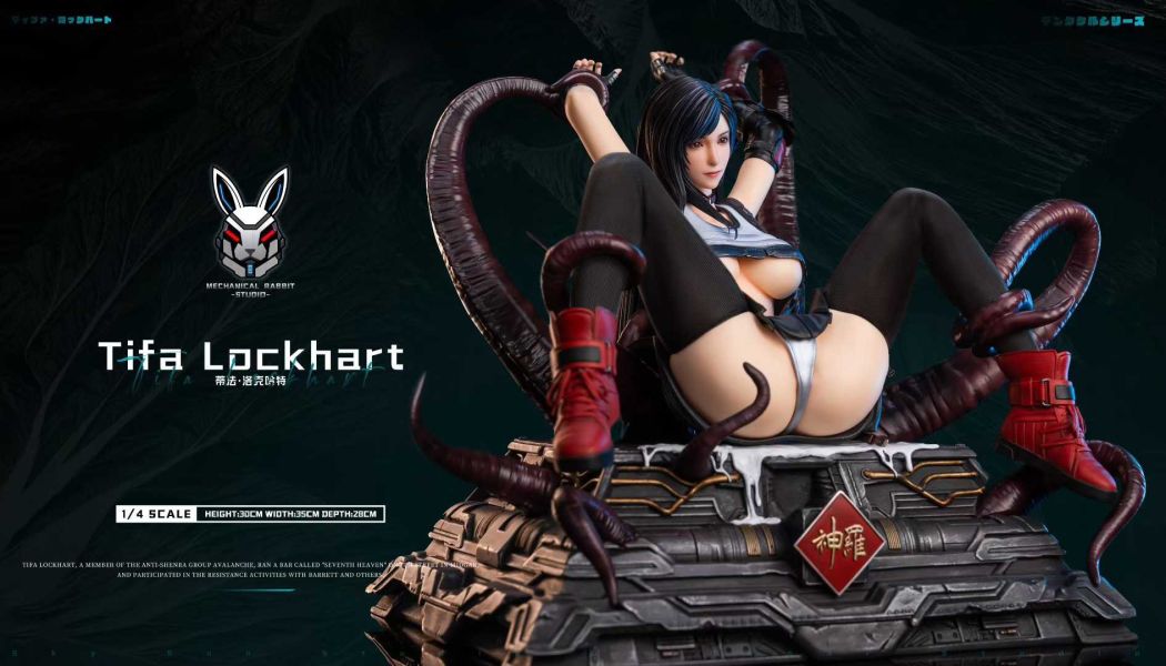 【預購】Mechanical Rabbit機械兔 > Final Fantasy最終幻想 > 1/4 束縛蒂法 Final Fantasy最終幻想,蒂法,GK,玩具,模型,雕像,共鳴
