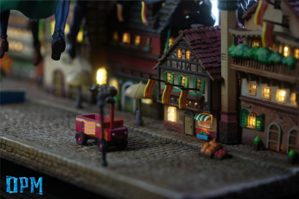 【補款】OPM-Studio>宮崎駿>桌面小場景系列006 霍爾的移動城堡 蘇菲與霍爾空中漫步 宮崎駿,霍爾的移動城堡,蘇菲與霍爾空中漫步,OPMStudio,GK,玩具,模型,雕像,擺飾,收藏,共鳴