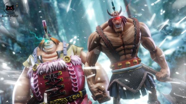 【預購】Black小黑 > 海賊王 > 巨人族系列補全 卡西&歐伊摩 (雙版本) Black小黑,海賊王,卡西,歐伊摩,GK,玩具,收藏,擺件,模型,公人偶,手辦,動漫