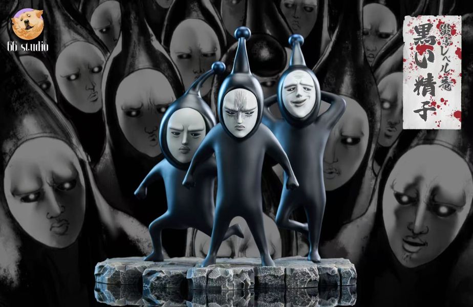 【預購】66-Studio > 一拳超人 > 第一彈龍級怪人幹部 黑色精子 (多版本) 66-Studio,一拳超人,黑色精子,GK,玩具,收藏,擺件,模型,公仔,人偶,手辦,動漫