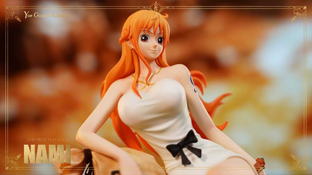 【預購】月光城工作室 > 海賊王 > 黃金城劇場版系列 第三彈 娜美 碧藍航線,妖萌萌 ,七省 ,GK,玩具,模型,雕像,共鳴