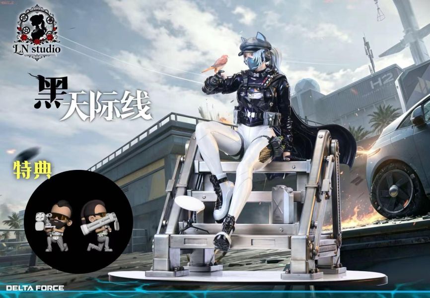 【預購】Ln-Studio > 三角洲行動 & 明日方舟 > 1/4 天際線 邪惡貓貓頭 露娜 Ln-Studio,三角洲行動,明日方舟,天際線,露娜,GK,玩具,收藏,擺件,模型,公仔,人偶,手辦,動漫
