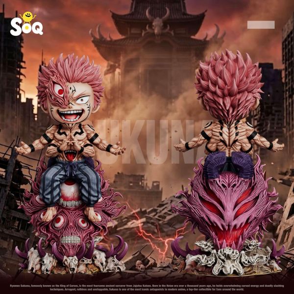 【預購】SOQ-Studio > 咒術迴戰 > 桌面小擺件第五彈 兩面宿儺2.0 SOQ-Studio,咒術迴戰,伏黑惠,GK,玩具,收藏,擺件,模型,公仔,人偶,手辦,動漫