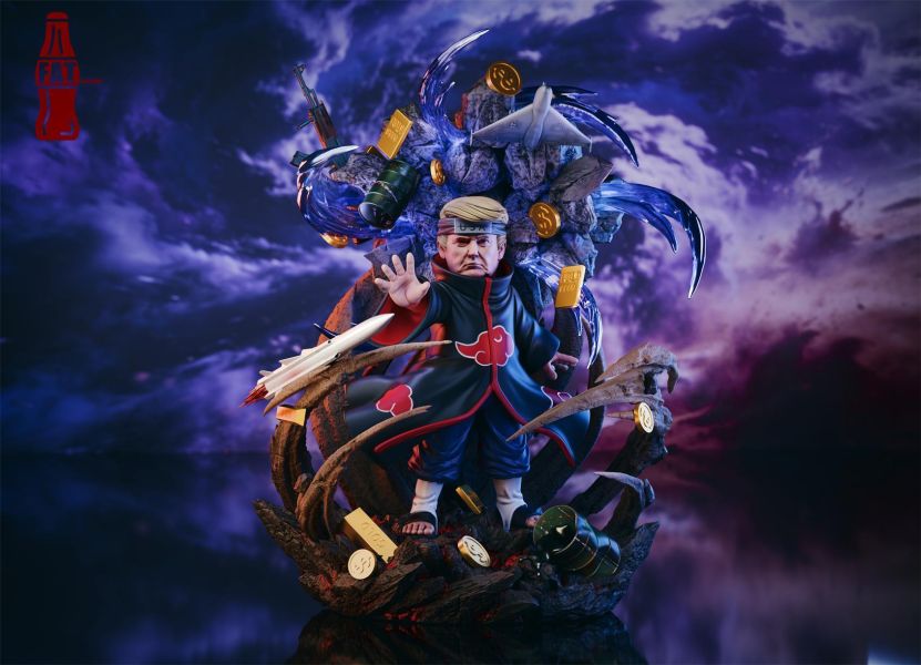 【預購】FAT Boy肥仔 > 火影忍者 > 奇襲火之國 川普cos曉組織 FAT Boy肥仔,火影忍者,川普,GK,玩具,收藏,擺件,模型,公仔,人偶,手辦,動漫