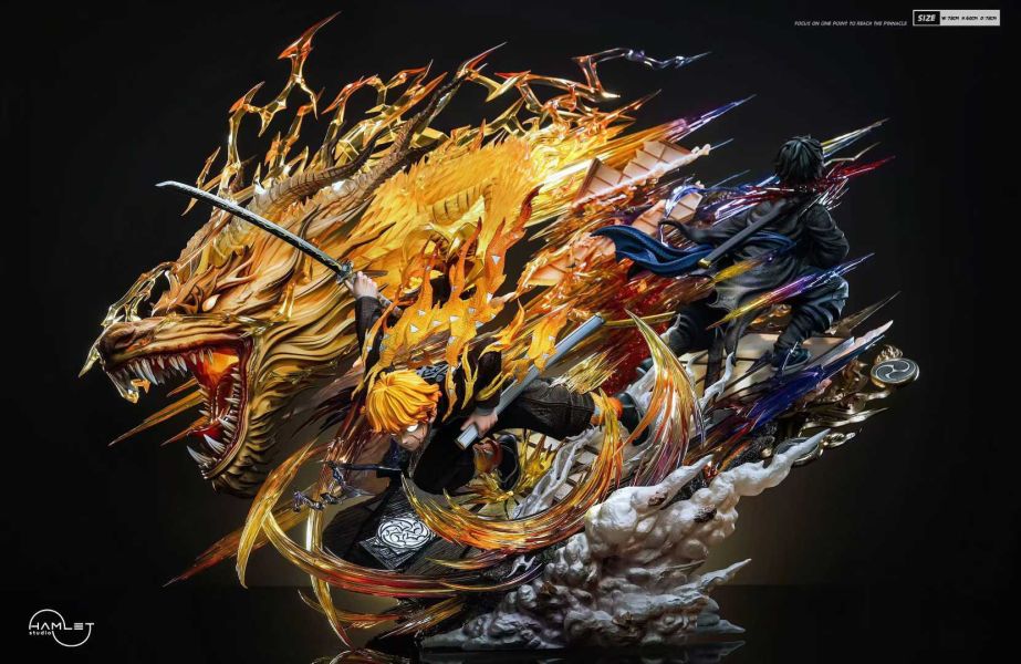 【預購】Hamlet工作室 > 鬼滅之刃 > 1/5 私定限量雕像 火雷神 善逸 Alice21,異度神劍,柔光欲焰,GK,玩具,收藏,擺件,模型,公仔,人偶,手辦,動漫