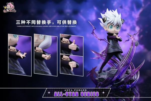 【預購】GuluGulu咕嚕咕嚕 > 間諜家家酒cos咒術迴戰 > 第一彈 五條悟（雙版本） 碧藍航線,妖萌萌 ,七省 ,GK,玩具,模型,雕像,共鳴