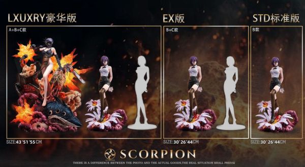 【預購】Scorpion赤蠍 > 鏈鋸人 > 1/4 蕾塞 (多版本) Scorpion赤蠍,鏈鋸人,蕾塞,GK,玩具,收藏,擺件,模型,公仔,人偶,手辦,動漫