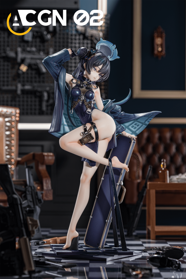 【預購】ACGN 02 > 蔚藍檔案 > 1/6 銃槍ver.龍華妃咲 ACGN 02,蔚藍檔案,龍華妃咲,GK,玩具,收藏,擺件,模型,公仔,人偶,手辦,動漫