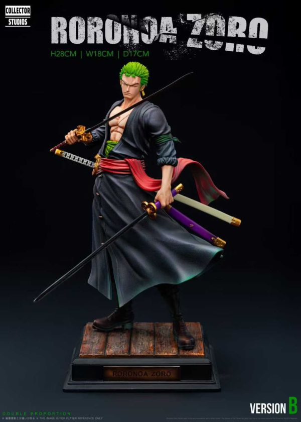 【預購】收藏家工作室 > 海賊王 > 和之國 鬼島索隆 (雙版本) 海賊王,索隆,GK,玩具,模型,雕像,共鳴