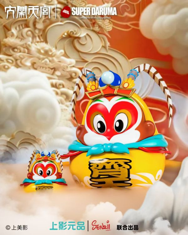 【預購】SENZII千紙 & 上影元品 > SuperDaruma > 大鬧天宮《齊天》 碧藍航線,妖萌萌 ,七省 ,GK,玩具,模型,雕像,共鳴
