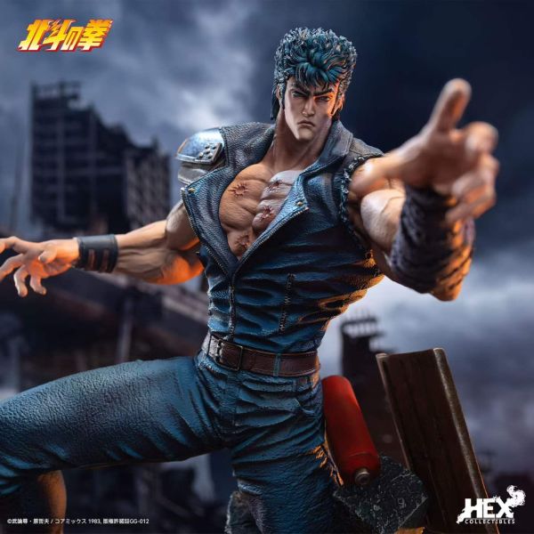 【預購】HEX Collectibles > 北斗神拳 > 1/6 拳四郎 ANIKINGDOM,集美殿堂,海賊王,索隆,燼,GK,玩具,收藏,擺件,模型,公仔,人偶,手辦,動漫