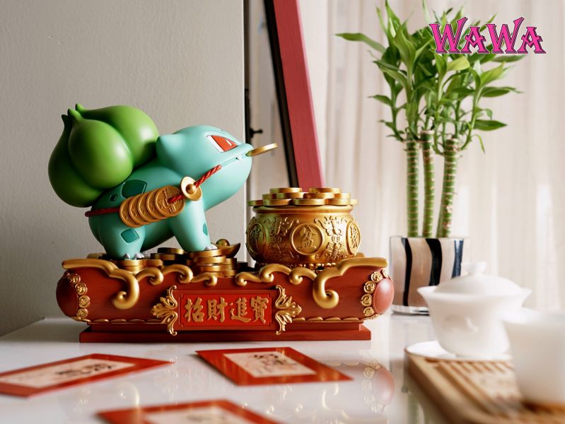 【預購】WAWA-Studio > 寶可夢 > 招財金蟾妙蛙種子 進擊的巨人,艾連,GK,玩具,收藏,擺件