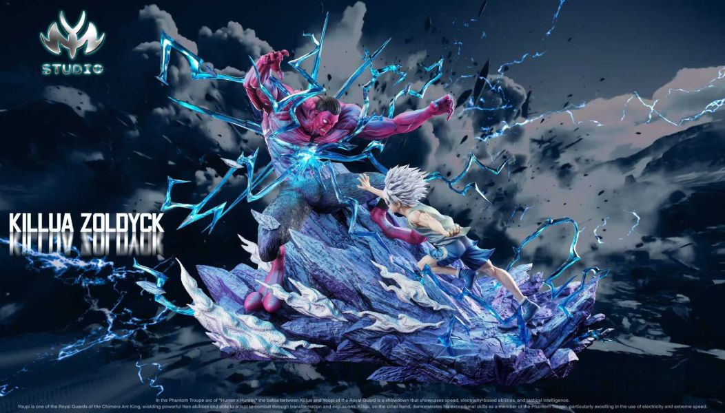 【預購】MY-Studio > HUNTER×HUNTER全職獵人 > 1/6 奇犽vs孟徒徒尤比 MY-Studio,HUNTER×HUNTER全職獵人,奇犽,孟徒徒尤比,GK,玩具,收藏,擺件,模型,公仔,人偶,手辦,動漫